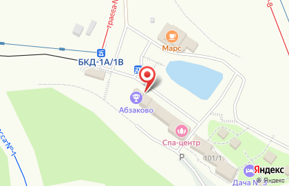 Картинг-центр Абзаково на карте