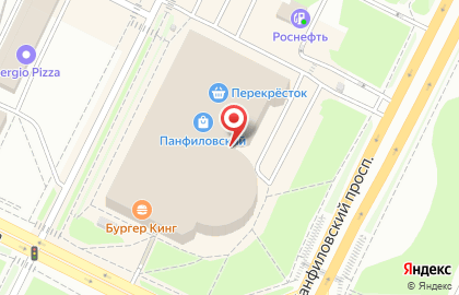 Салон сотовой связи МегаФон на Панфиловском проспекте на карте