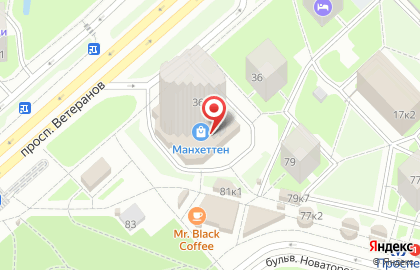 Торговый комплекс Манхэттен на карте