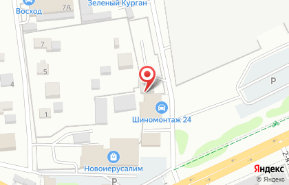 Торговая компания ТЕХХОЛОД на улице Панфилова на карте