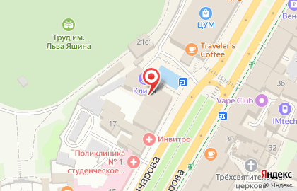 Пиццерия Соренто на улице Гончарова на карте