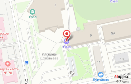 Клуб единоборств Ранг-Е на Комвузовской улице на карте