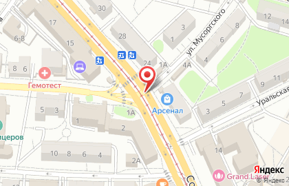 Русский хлеб на Советском проспекте на карте