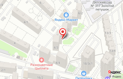Адвокатский кабинет Шаповалова И.Н. на проспекте Королёва на карте