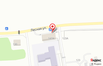 Шиномонтажная мастерская в Октябрьском районе на карте