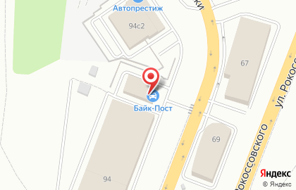 Мотосалон Байк-пост в Волгограде на карте