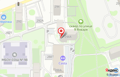 Салон красоты Deva в Коминтерновском районе на карте