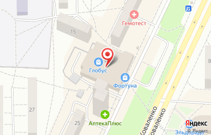 Сервисный центр ДЕЛО МАСТЕРА на улице Коваленко на карте