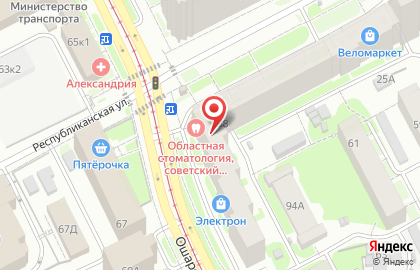 Волго-Вятский банк Сбербанка России на Ошарской улице, 88 на карте