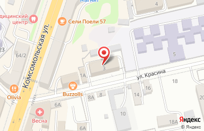 Санаторно-профилактический центр, ОГУ на карте