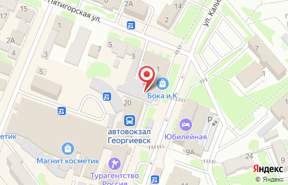 Салон связи МТС в Георгиевске на карте