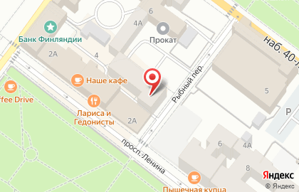Выборгский городской прокурор на карте