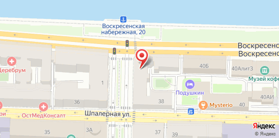 Центр традиционного тайского массажа и СПА SPb Thai на проспекте Чернышевского, 2 на карте
