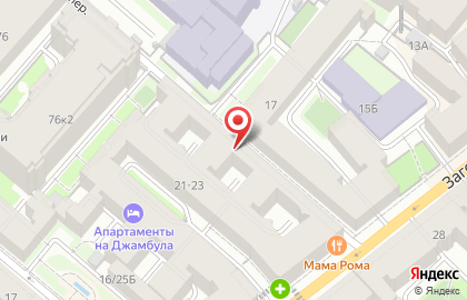 Подростково-молодежный клуб Феникс на Загородном проспекте на карте