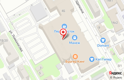 Центр обслуживания TELE2 Курск в Центральном районе на карте