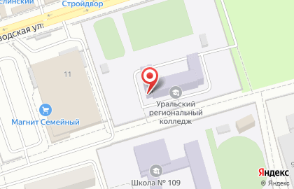 Производственно-торговая фирма на Кожзаводской улице на карте