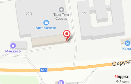 Магазин запчастей для грузовых иномарок Рязань-трак на Рязанской улице на карте