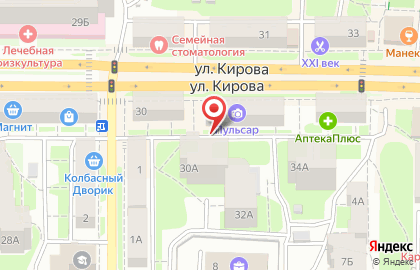 Магазин одежды Имидж на улице Кирова на карте