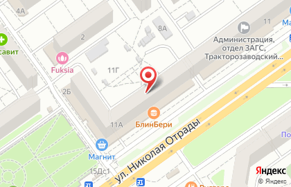 Магазин товаров для дизайна ногтей Виктори в Волгограде на карте