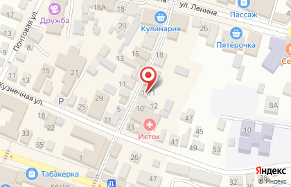 Салон-магазин МТС на улице Тургенева на карте