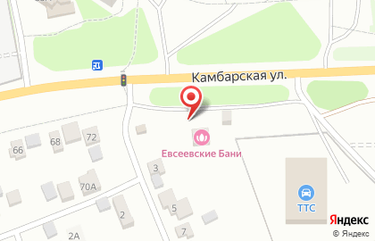 Живой дом Евсеевские Бани на карте