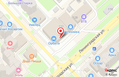 Мото-Вело Маркет на улице Ленинградской на карте