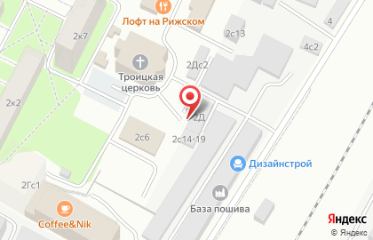 Компания elka.me в 1-м Рижском переулке на карте