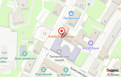 Управление строительства и капитального ремонта администрации г. Пскова на карте