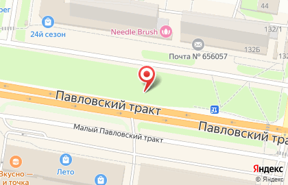 Рекламный щит, РА Маркетинг & Реклама на Павловском тракте на карте