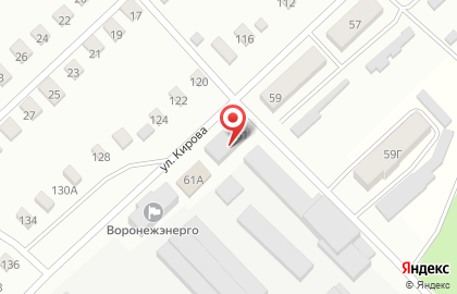 Почта России в Воронеже на карте