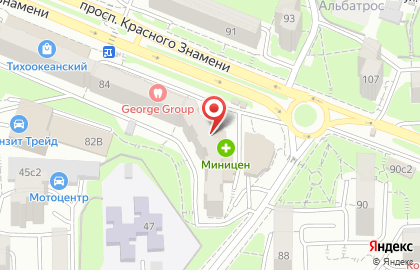 Минимаркет алкогольной продукции Савва Водочников на проспекте Красного Знамени на карте