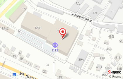 Спа-центр Magic Thai на улице З.Космодемьянской на карте