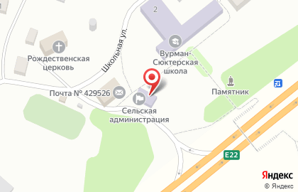 Микрокредитная компания Районная касса взаимопомощи в Чебоксарах на карте