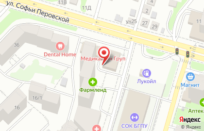 Салон фото и полиграфических услуг на улице Софьи Перовской на карте