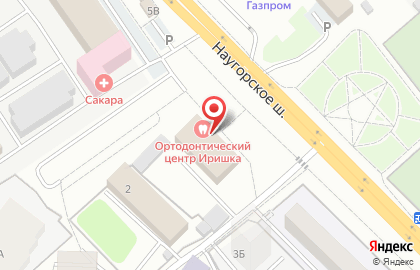 Кафе Ласточка на Наугорском шоссе на карте