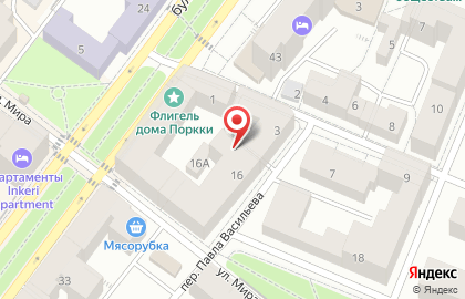 Цветы на улице Мира на карте