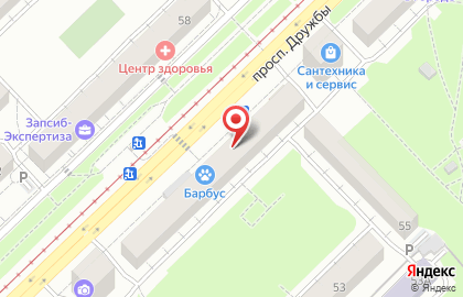 Завод Айтех в Центральном районе на карте