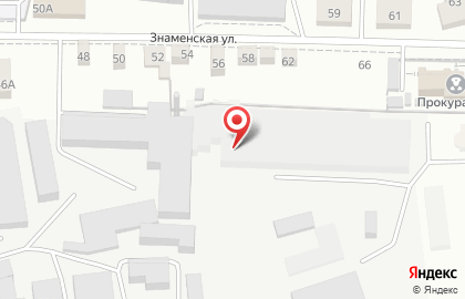 Гарант на Знаменской улице на карте