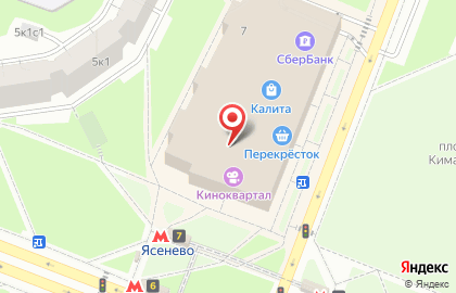 Магазин орехов и сухофруктов Азбука Востока на Новоясеневском проспекте на карте