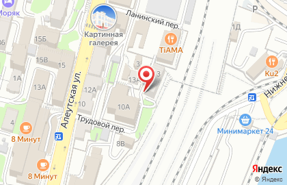 Гостиница квартирного типа Приморская на карте