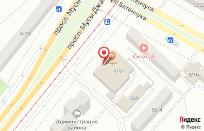 Мастерская в Казани на карте