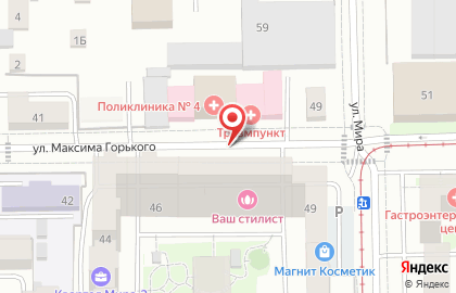 ООО Каркас на улице Максима Горького на карте