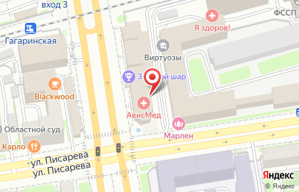 Digital-агентство КОНТУР на Красном проспекте на карте