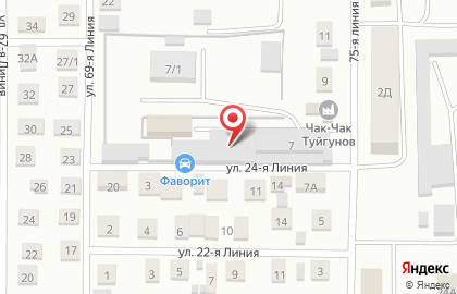 Хлопчатобумажный комбинат Шуйские ситцы в Ленинском районе на карте
