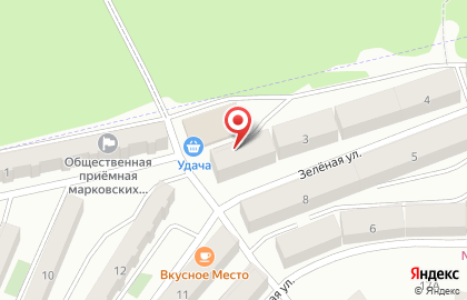 Удача на Кедровой улице на карте
