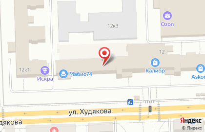Фабрика мебели Квинта в Центральном районе на карте