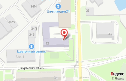 ОптЦвет на улице Пилотов на карте