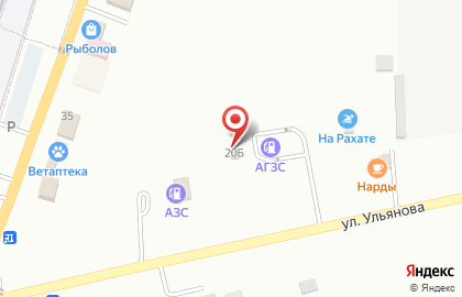 ИП Сидоров В.А. на улице Ульянова на карте