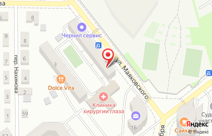 Кафе Байкал в Железнодорожном районе на карте