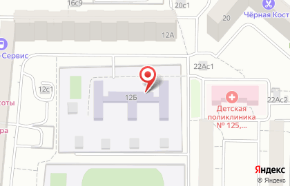 Школа №1412 с дошкольным отделением на Мурановской улице, 12б на карте